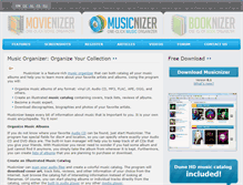 Tablet Screenshot of musicnizer.com